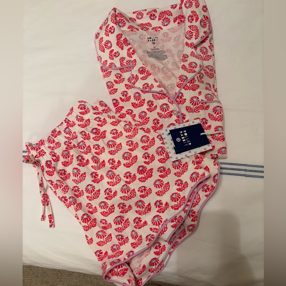 Roller Rabbit x Target floral pajama set